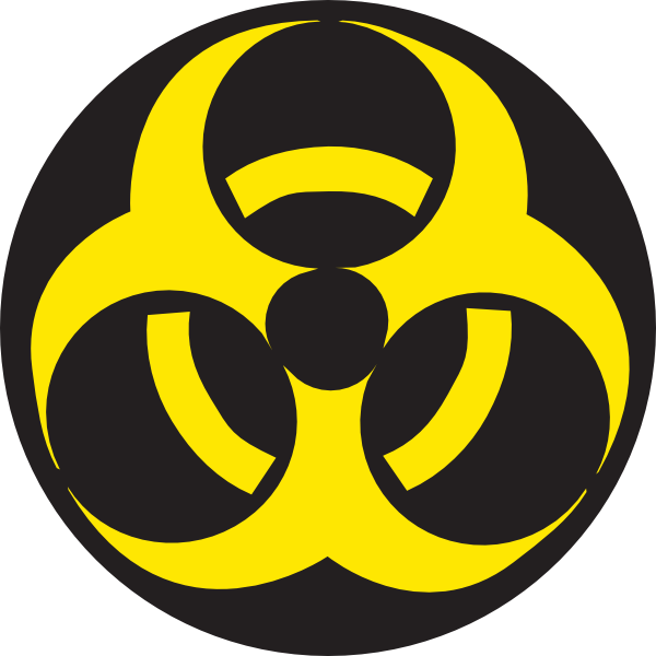 Biohazard Sign Clip Art At Clker Vector Clip Art Online Royalty 